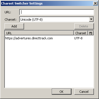 Charset Switcher (Firefox plugin)